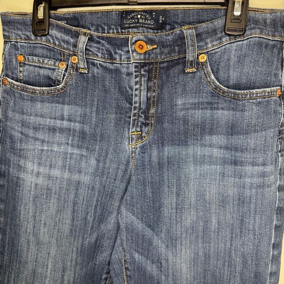 Lucky Brand Easy Rider Denim Blue Jeans Bootcut Size 8 8A - Picture 2 of 8